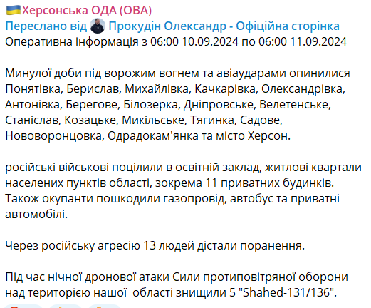 Прокудін обстріл