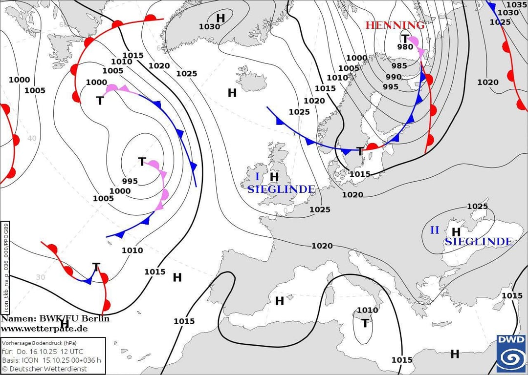 Погода в Україні на 16 жовтня