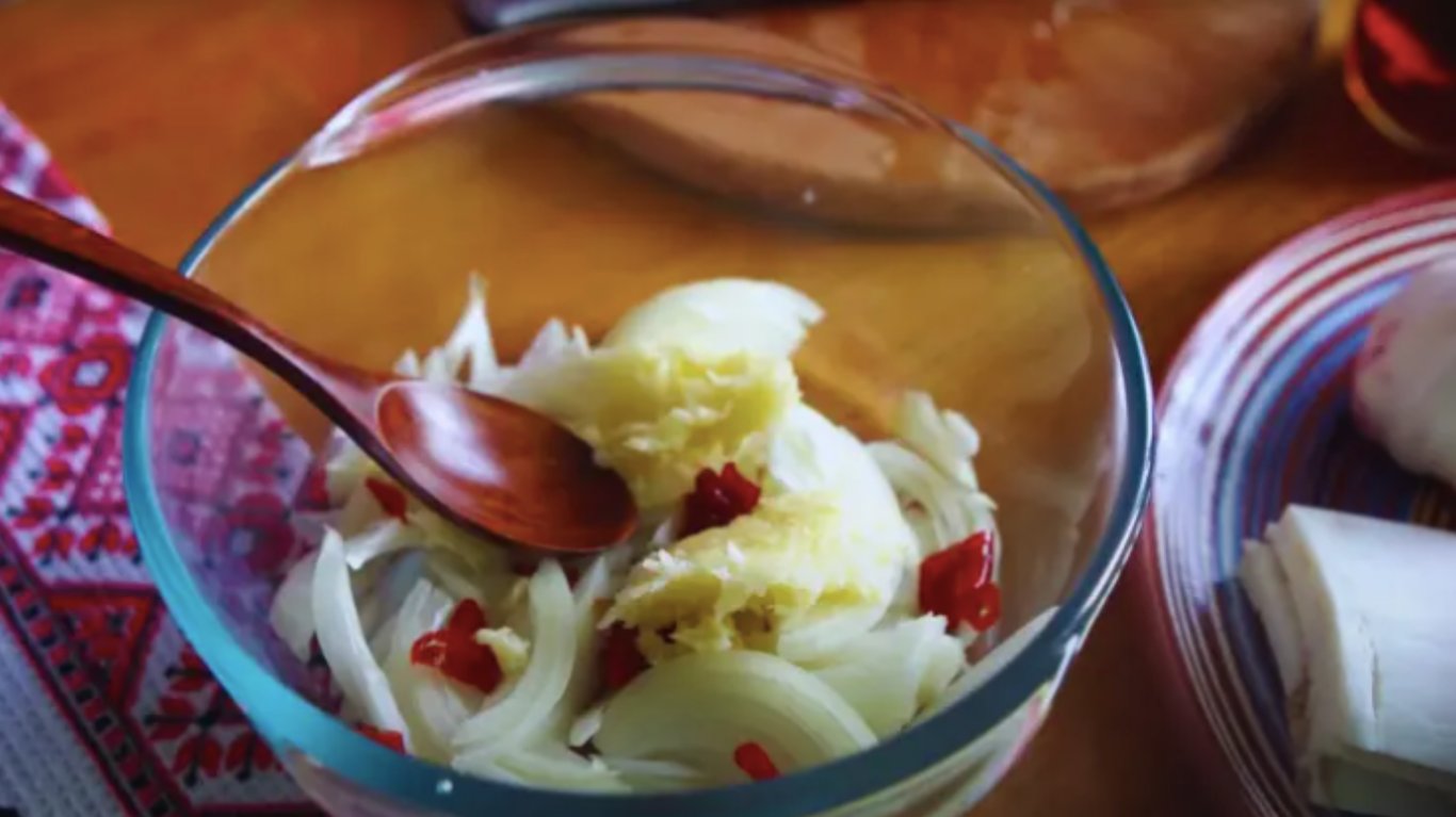 рецепт закуски з салом