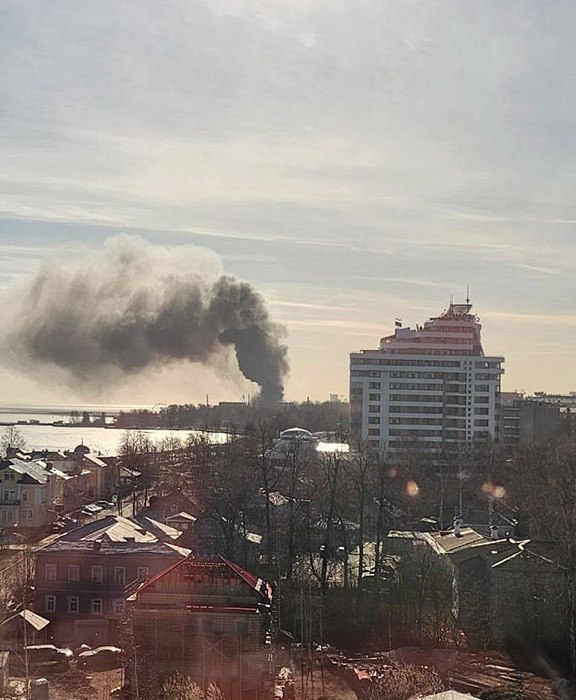 Пожежа завод Онезький