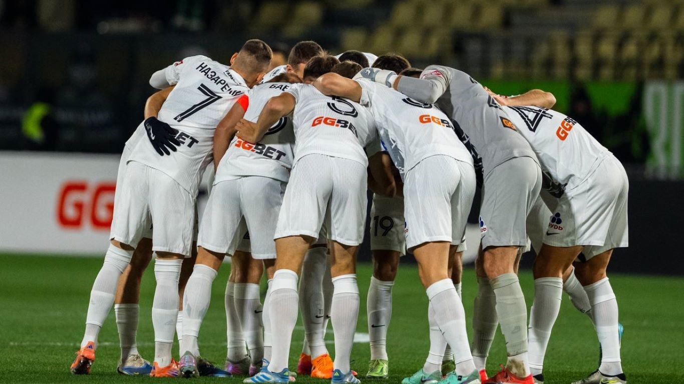 Игроки Полесья Житомир