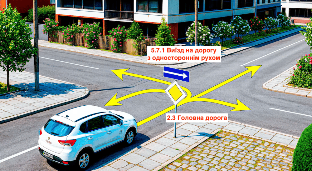 Тест ПДР: куди може проїхати авто