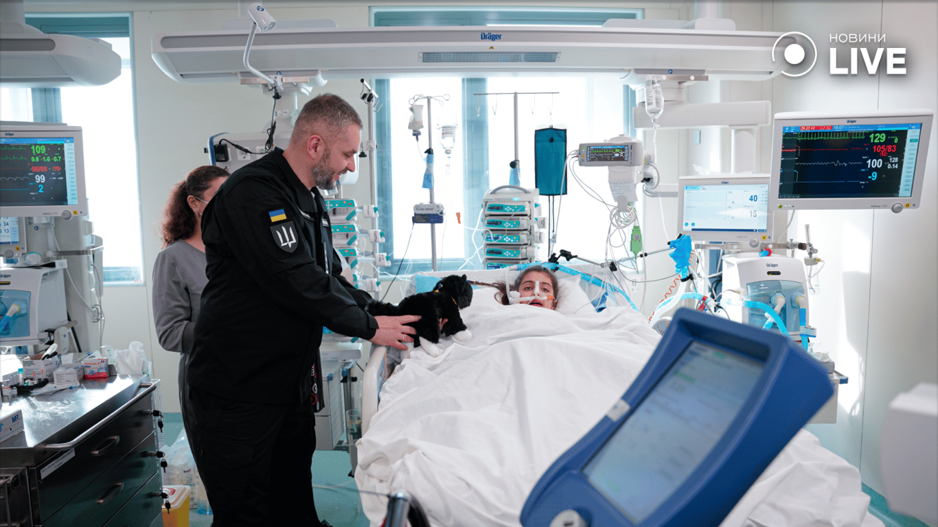 Із Запоріжжя евакуювали хвору дівчинку