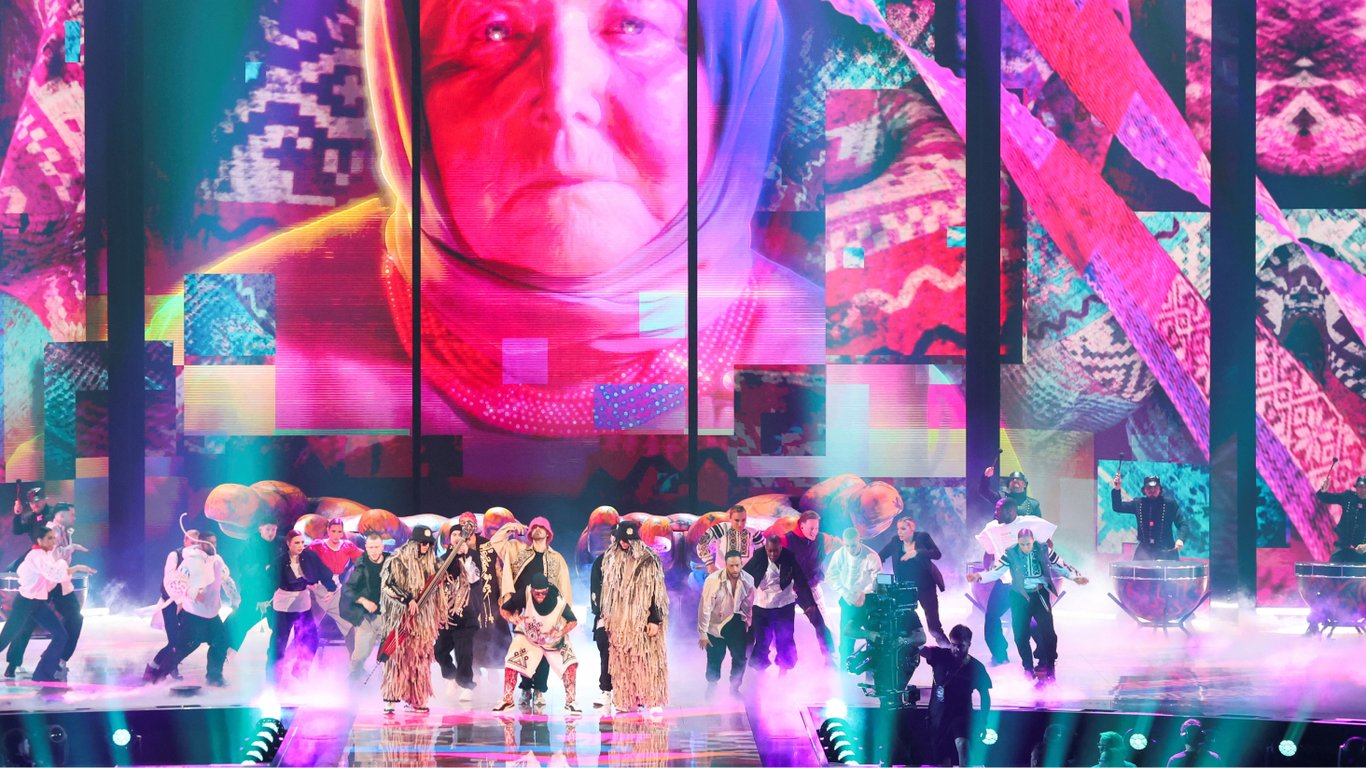 Kalush Orchestra показали маму Стефанию миру в финале "Евровидения-2023"