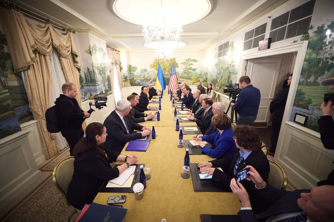 Зустріч Зеленського із сенаторами США