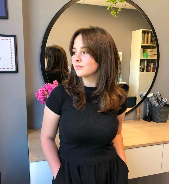 Цю стрижку дуже легко вкладати