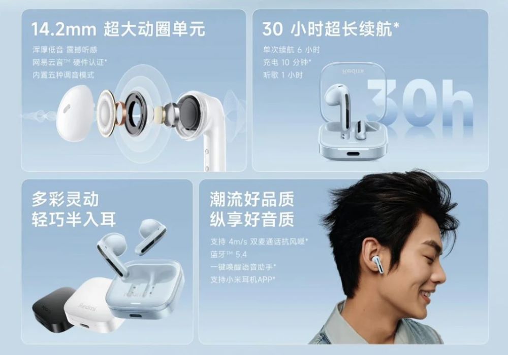 Xiaomi выпустила великолепные беспроводные наушники всего за 518 грн.