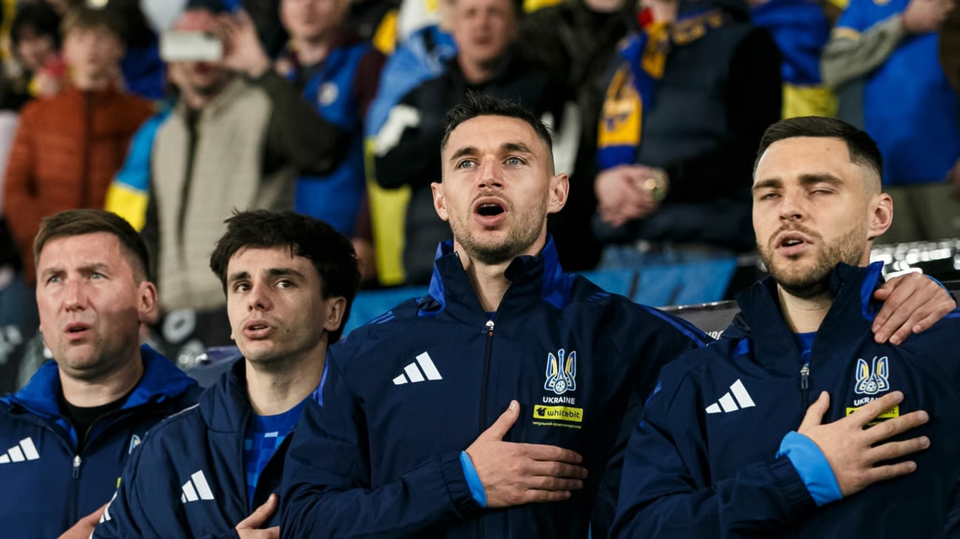Игроки сборной Украины