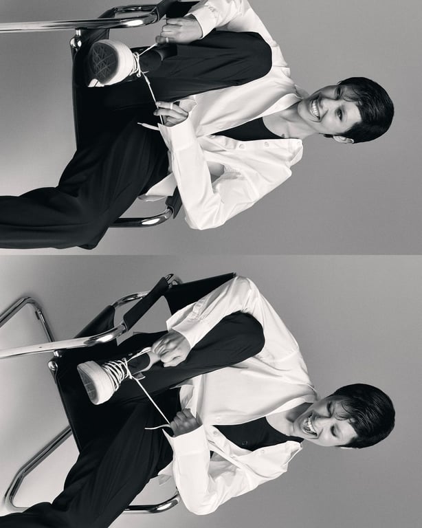 Дівчинка-пацанка — Даша Квіткова приміряла новий сміливий образ із короткою зачіскою - фото 4