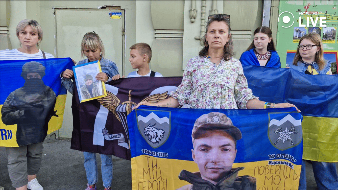 Акція на підтримку військовополонених в Одесі