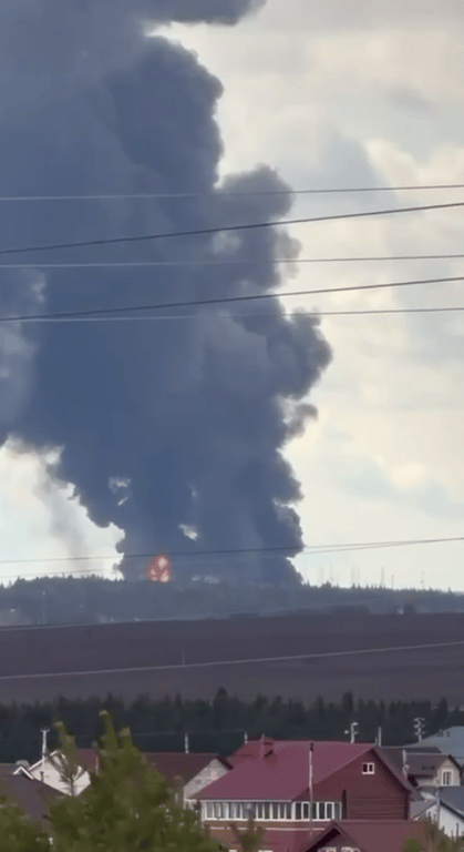 Пожежа в Пермі НПЗ