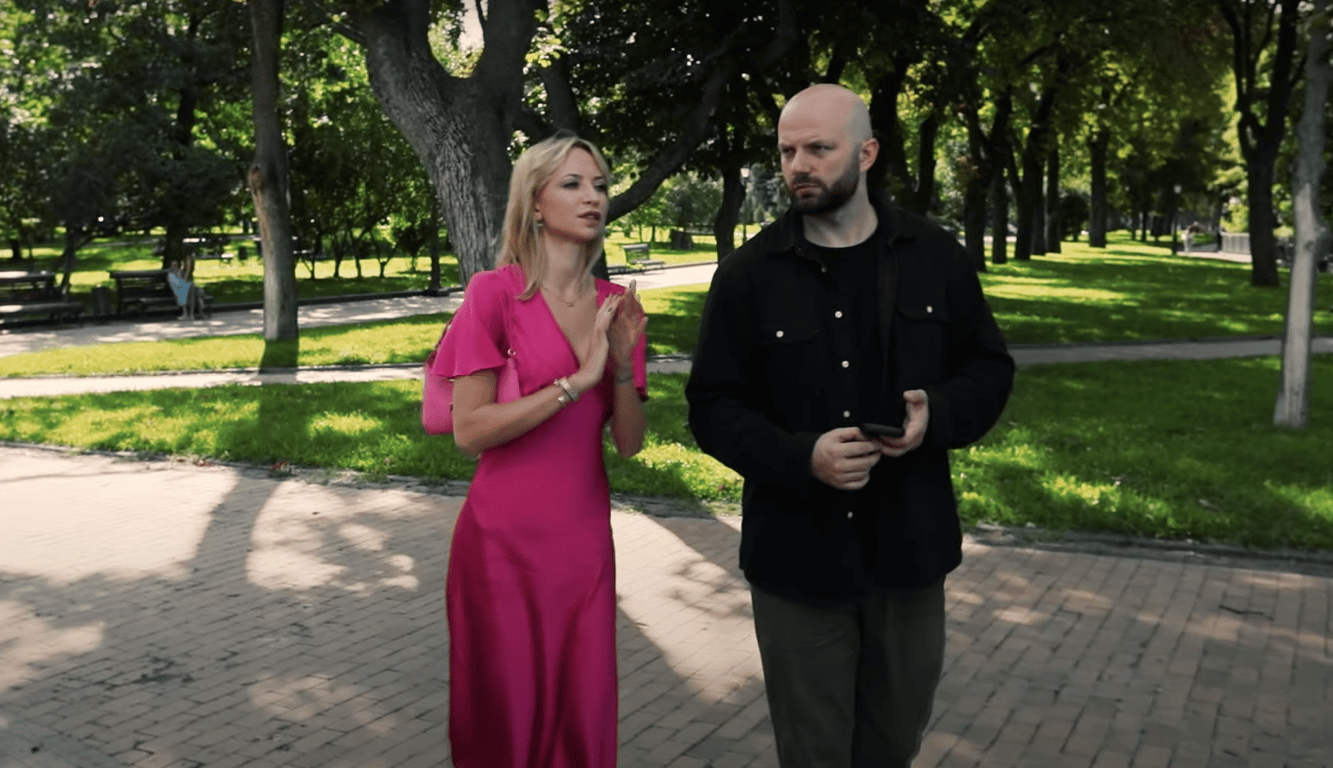 Ирина Сопонару на интервью у Славы Демина