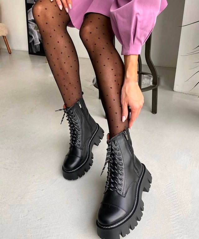 Грубі череви ідеально підійдуть до сміливих образів