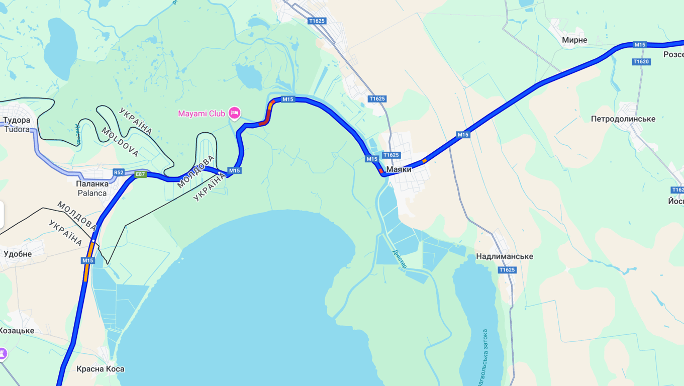 Затори на трасі Одеса-Рені у напрямку Молдови — де є затримки - фото 1