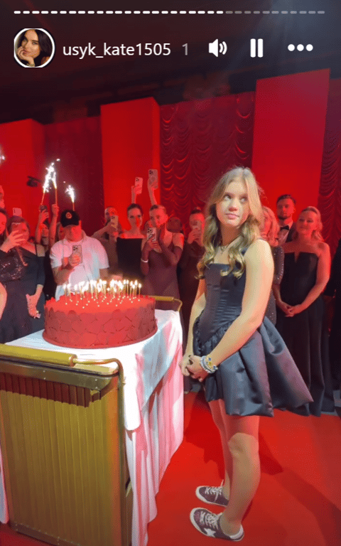 День рождения дочери Усика