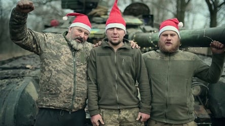 Одесские воины, защищающие Бахмут, поздравили украинцев с Новым годом - 285x160