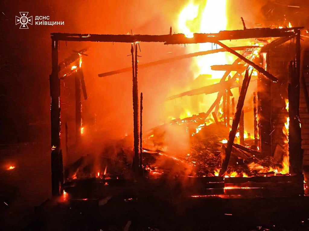 Пожежа на Київщині