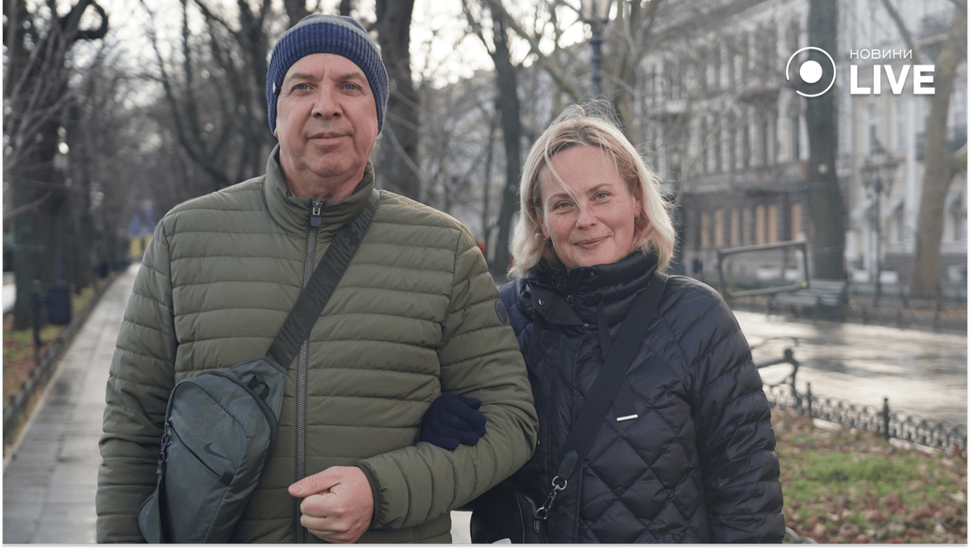 Одесити Анна та Андрій. Фото: Новини.LIVE/ Юлія Браславська 