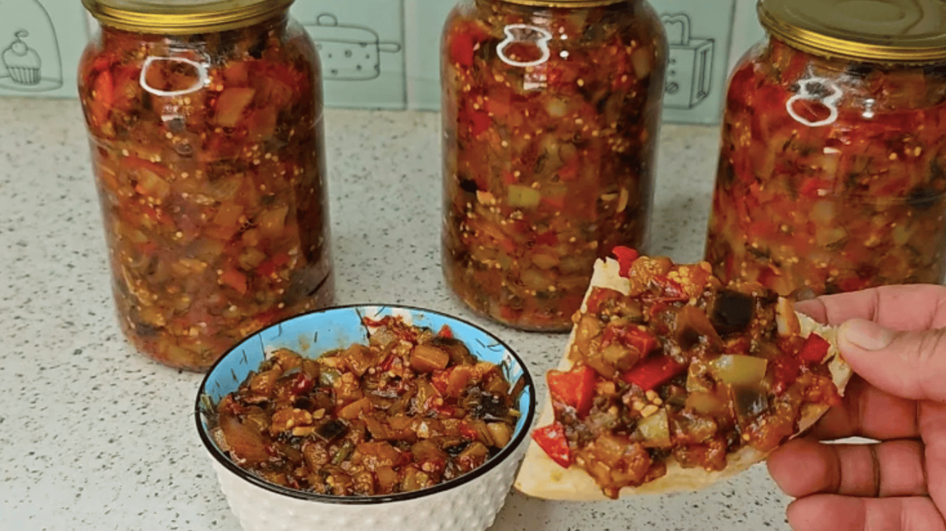 рецепт баклажанів на зиму