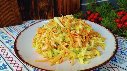 Салат з пекінською капустою на кожен день — коли треба швидко - 285x160