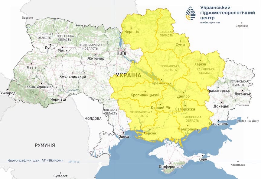 Прохолодний фронт з грозами та дощами: прогноз Укргідрометцентру на завтра - фото 2