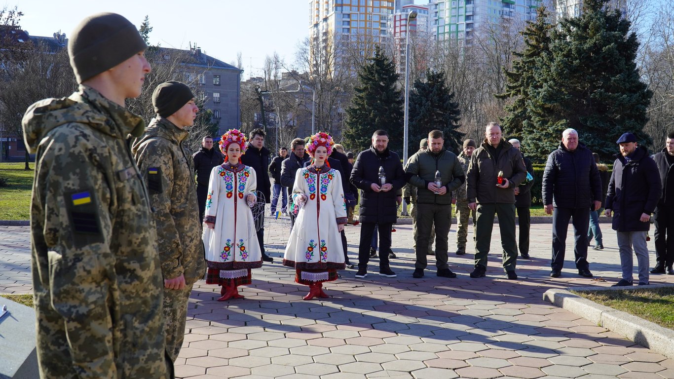 Герои не умирают: в Одессе почтили память Небесной сотни
