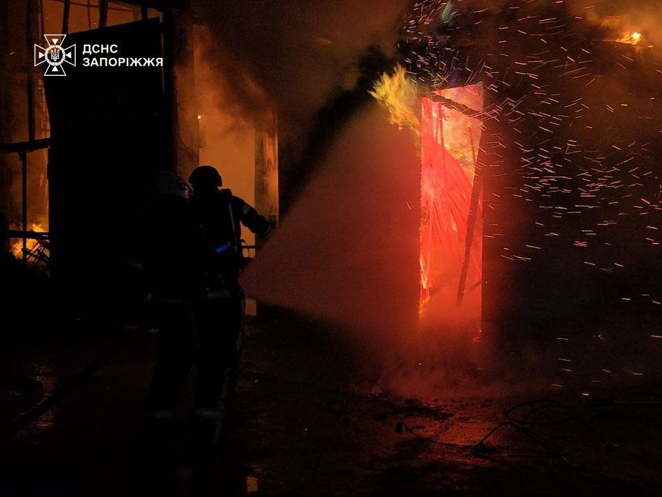 Запоріжжя пожежа 8 березня