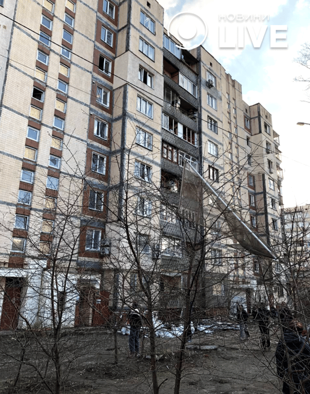 Багатоповерхівка, в якій живе Овчаренко