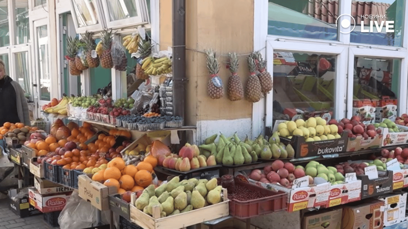 Ціни на фрукти в Одесі