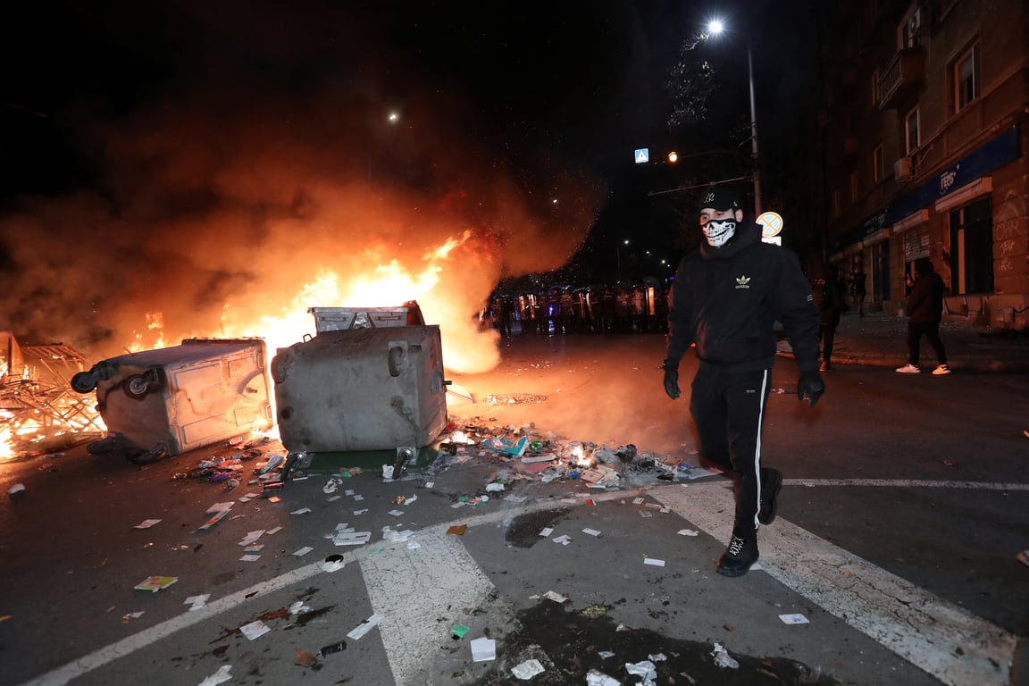 Protest in Bulgaria on December 1
