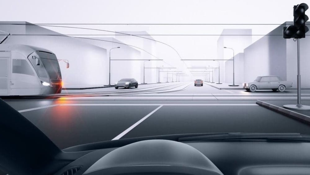 Тест з ПДР: чи дозволено вам проїхати прямо разом з трамваєм?