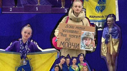 Сестра полоненого бійця Азову здобула три медалі на престижному турнірі з художньої гімнастики - 285x160