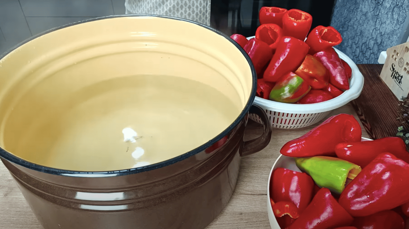 солодкі перці на зиму