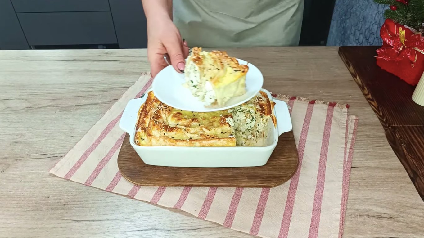 рецепт запіканки з лавашем