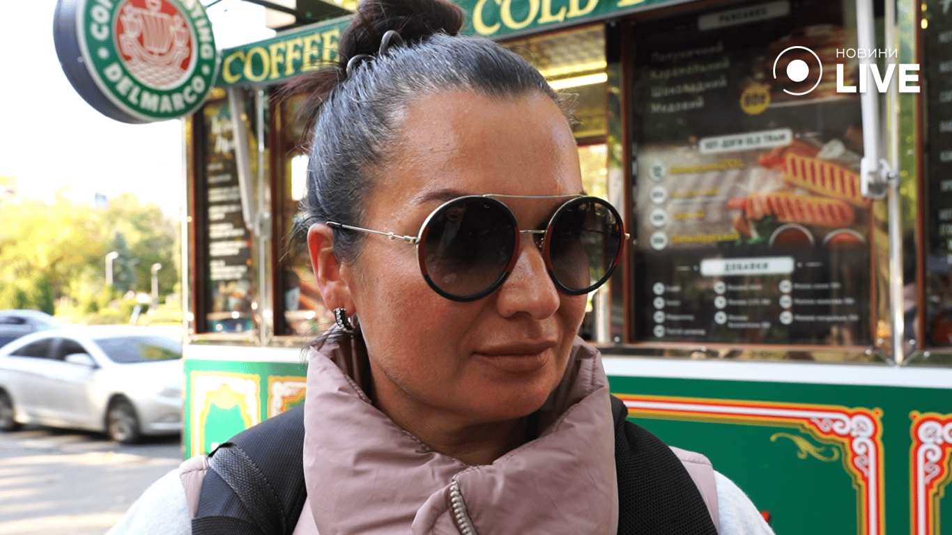 Одесситка Елена. Фото: Новини.LIVE/ Юлия Браславская