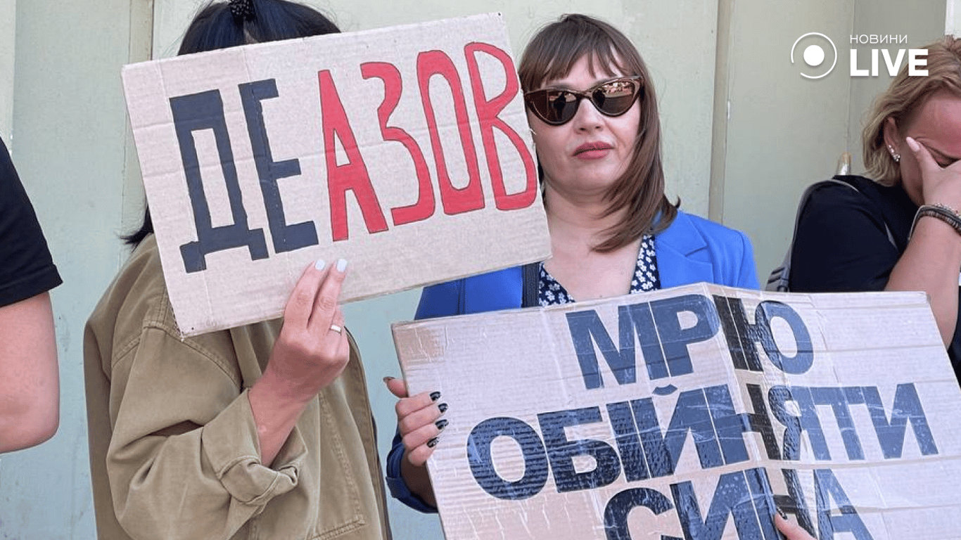 Мітинг FreeAzov в Одесі