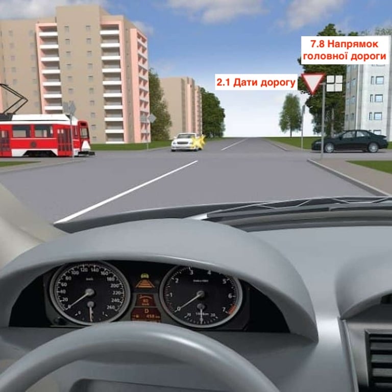 Тест з ПДР: хто кого пропускає на перехресті?