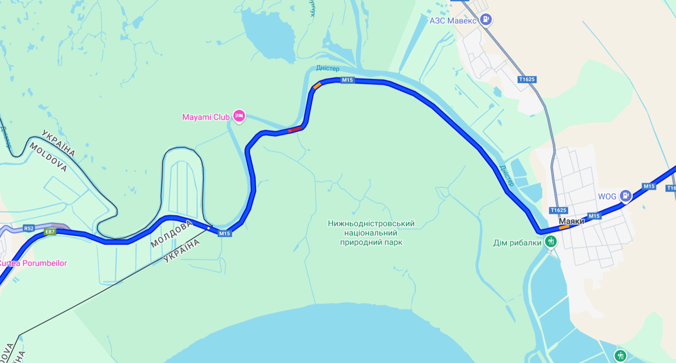 Виїзд за кордон — ситуація на трасі Одеса-Рені сьогодні увечері - фото 1