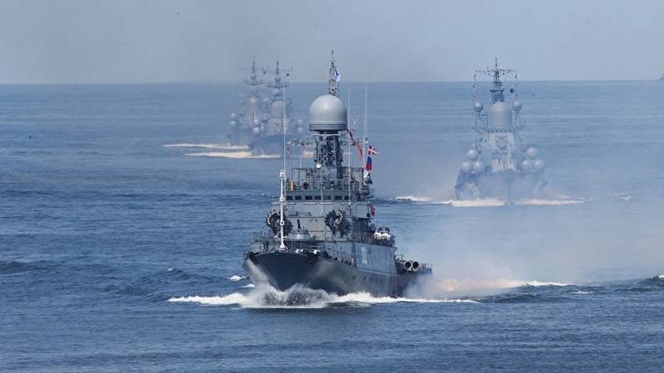 російський флот перебуває у постійній небезпеці