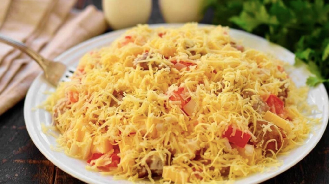 смачний слата на свято чи кожен день