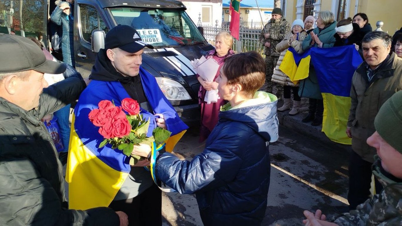 В Одесскую область 28 января 2025 года вернулся защитник острова Змеиный Дмитрий Буркан