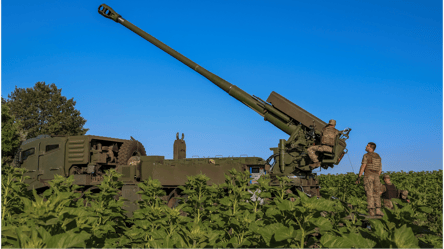 Сырский показал блестящую работу артиллерии 22 бригады на Бахмутском направлении - 285x160