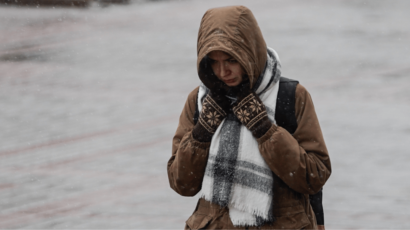 В Україні 5 лютого очікується морозна погода зі снігом