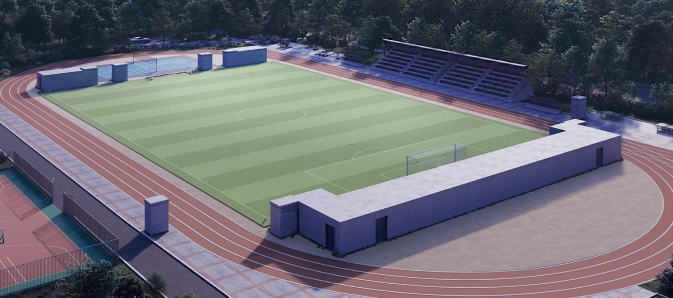 Будівництво укриття на Крюківщині