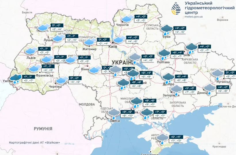 погода в Україні
