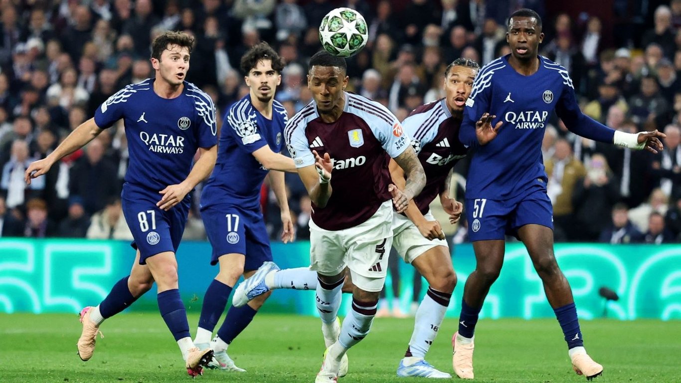 Матч Астон Вилла - ПСЖ