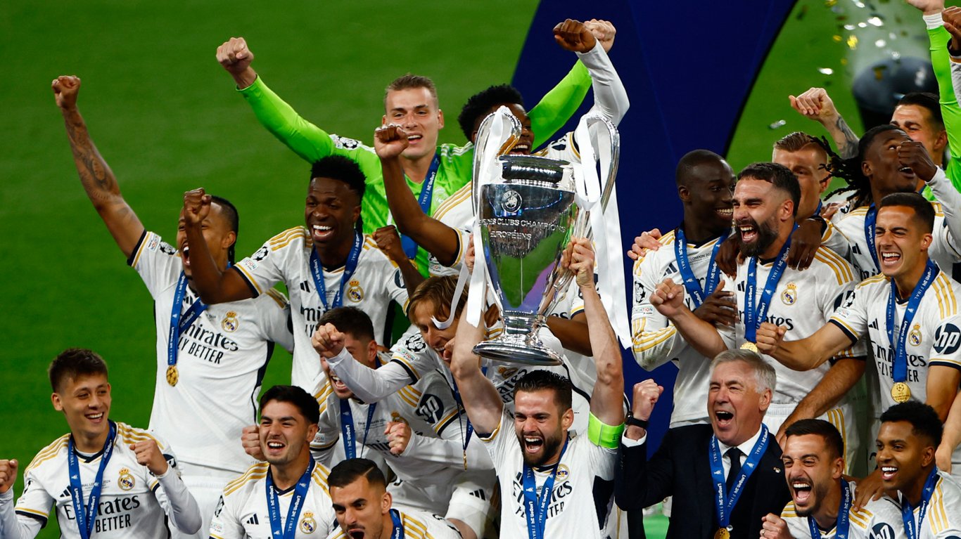 Реал Мадрид победил в финале Лиге чемпионов
