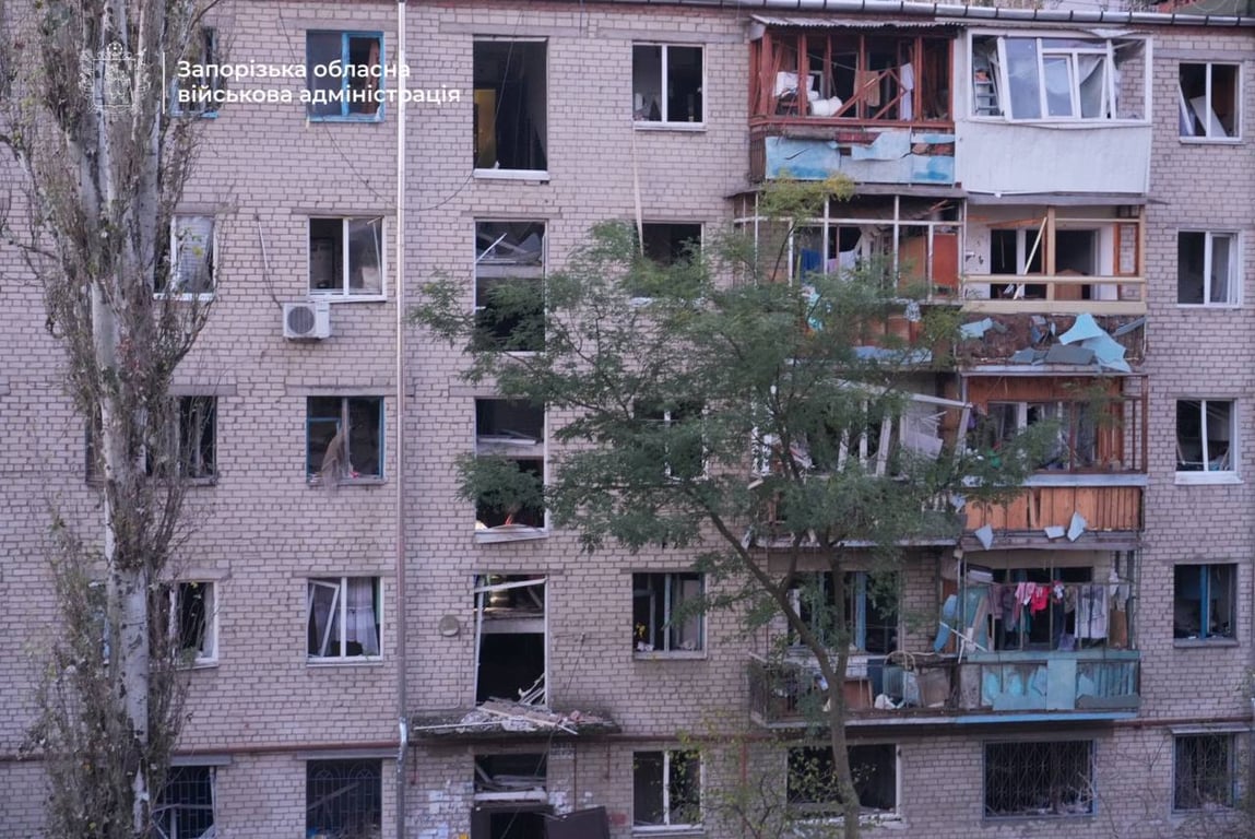 Обстріл Запоріжжя 30 жовтня