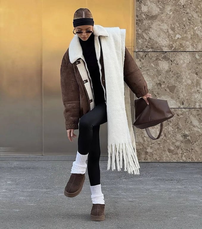 Верхній одяг з овчини в тренді тримається роками