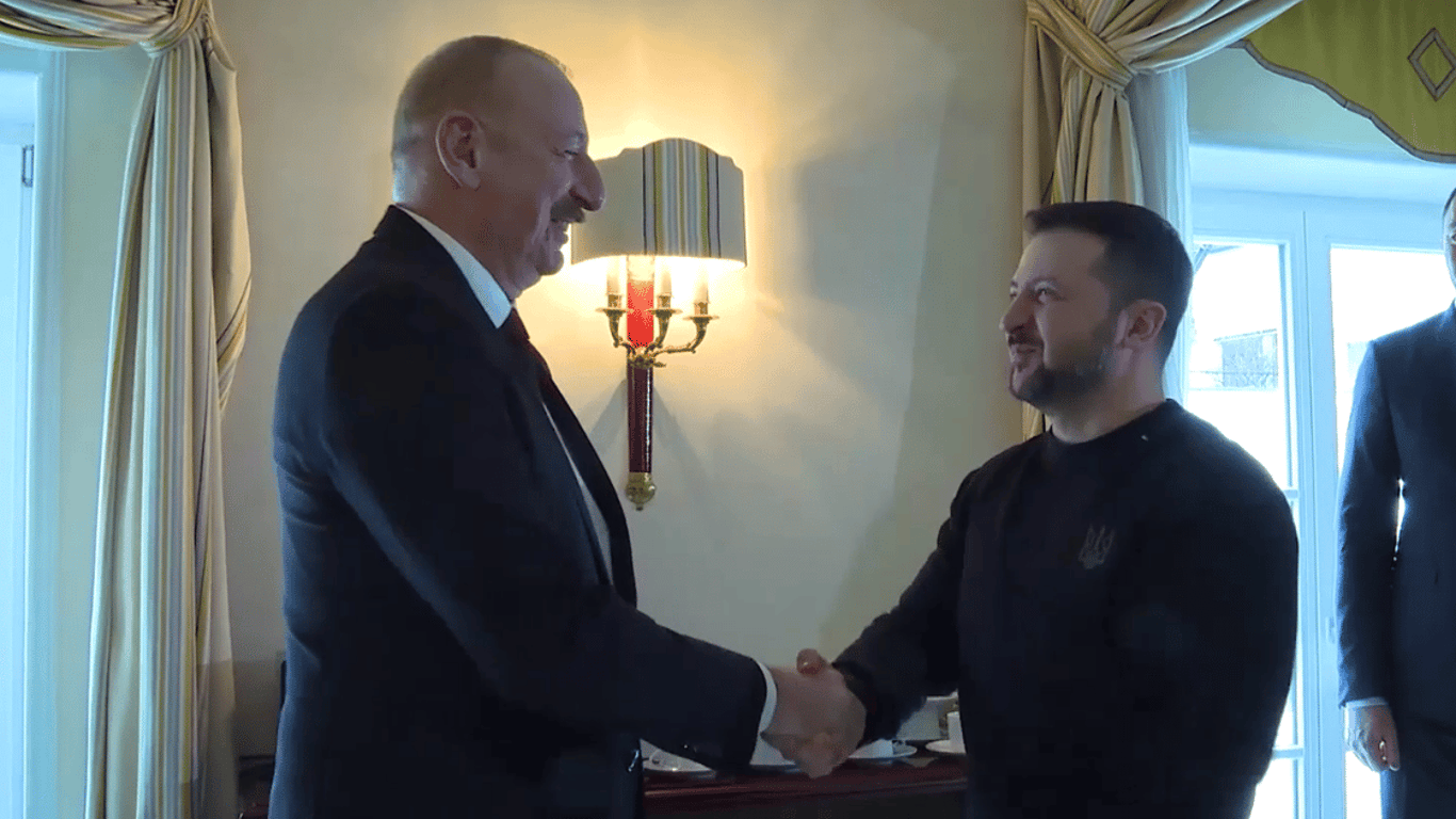 Зеленский встретился с президентом Азербайджана Алиевым — что обсуждали